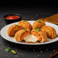 Chicken Kurkure Crispy Cheese Momos